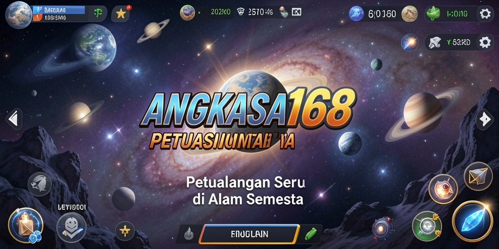 Screenshot gameplay ANGKASA168 menunjukkan aksi petualangan yang mendebarkan.