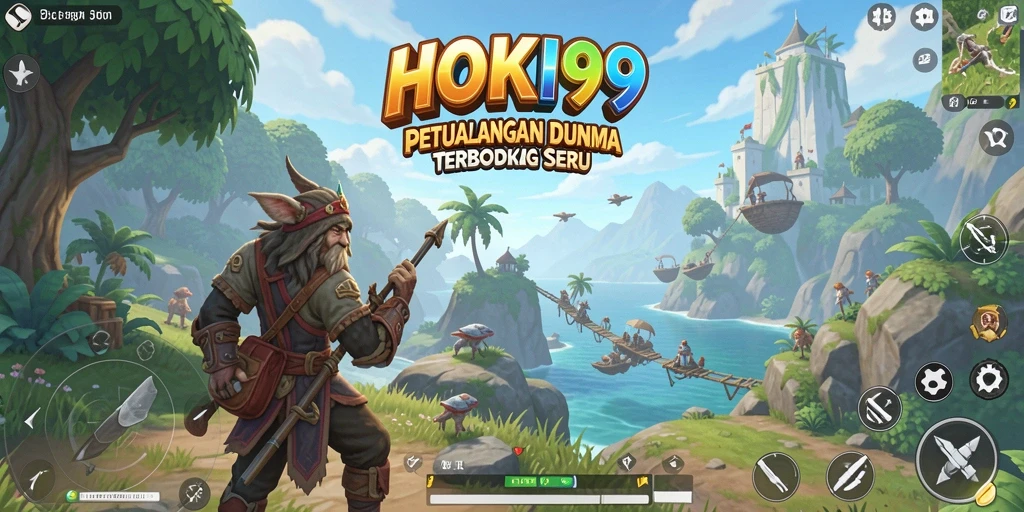 Tampilan gameplay HOKI99 yang menawan dalam dunia terbuka.