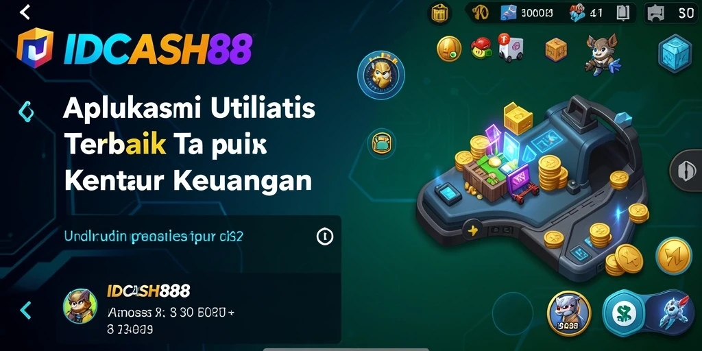Tampilan antarmuka pengguna IDCASH88 yang intuitif dan menarik.