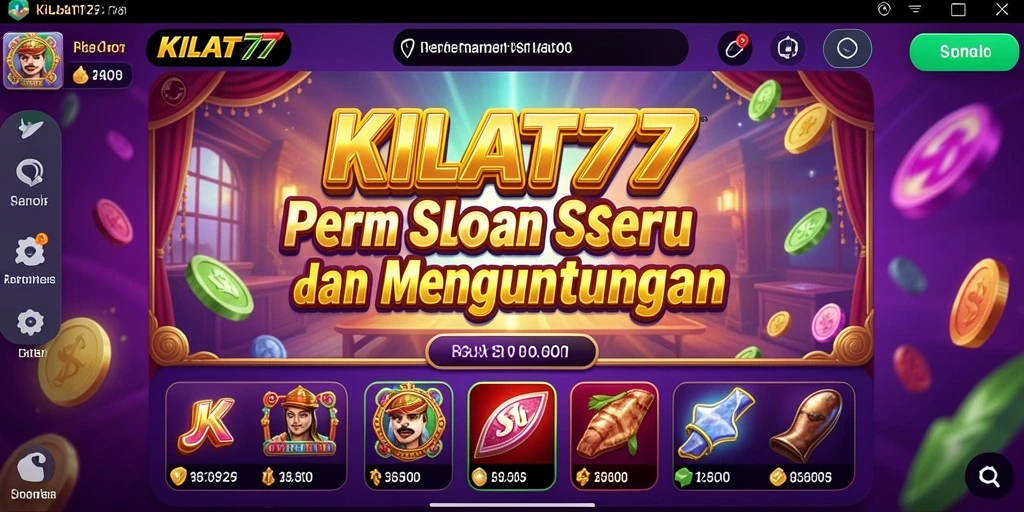 Tampilan screenshot gameplay KILAT77 yang penuh warna dan menarik.