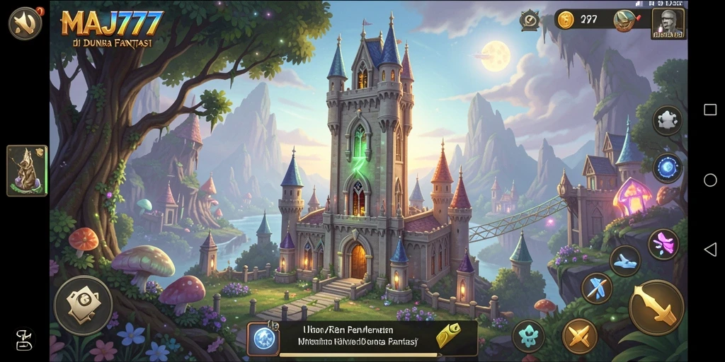 Gameplay menara pertahanan yang dinamis dan penuh aksi.