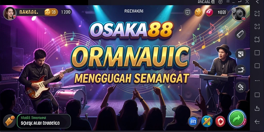 Tampilan gameplay OSAKA88 yang menggugah semangat dan menyenangkan.