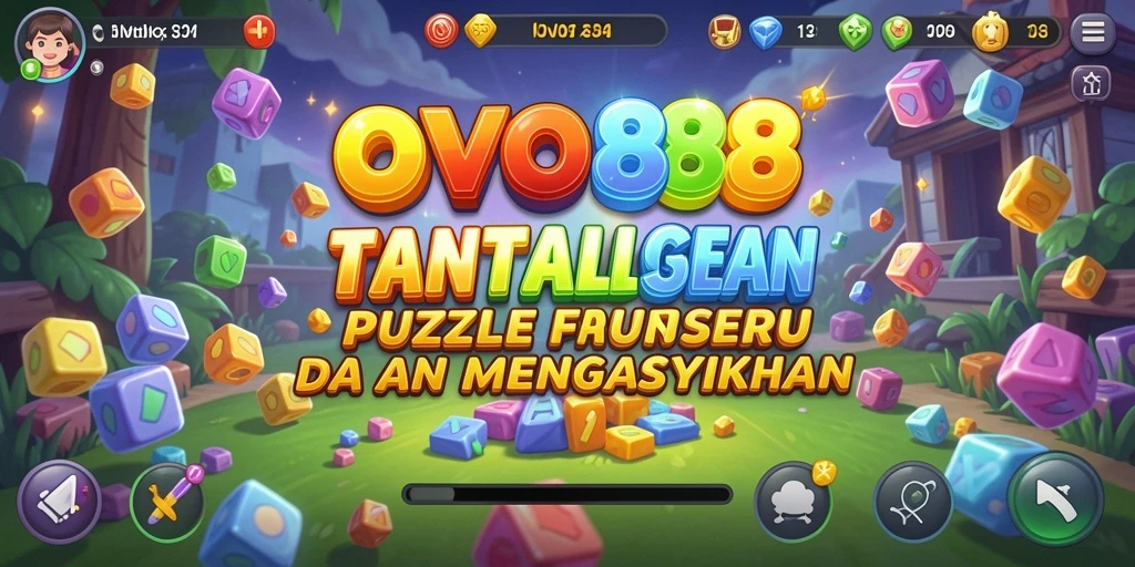 Screenshot OVO88 menampilkan gameplay Puzzle yang menantang dan menarik.