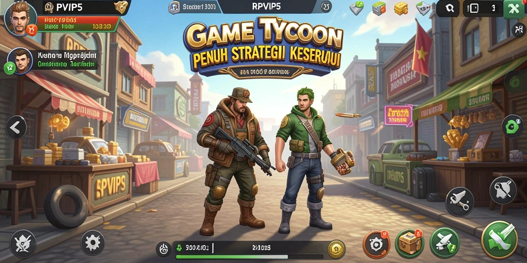 Tampilan gameplay RPVIP5 yang menantang dan menarik.