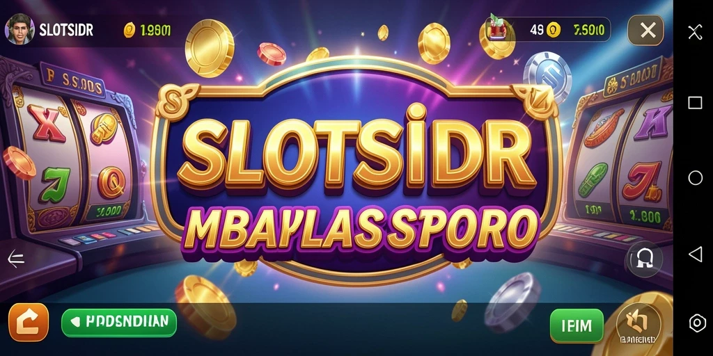 Tampilan menarik dari gameplay SLOTSIDR yang memukau.