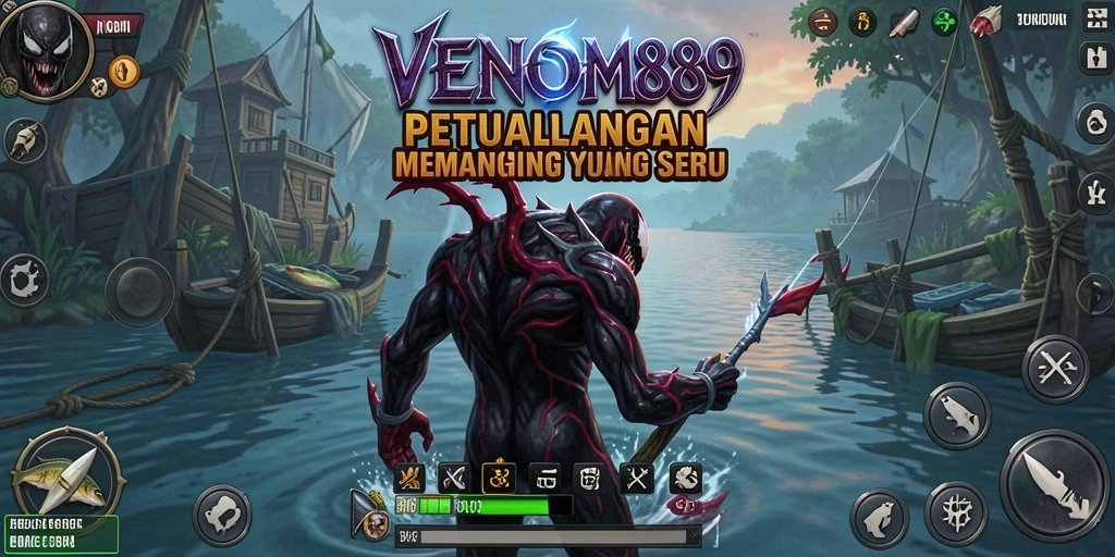 Gameplay menarik VENOM889 dengan pengalaman memancing yang mendebarkan.